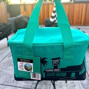 Trader Joe’s MINI TEAL insulated bag NWT